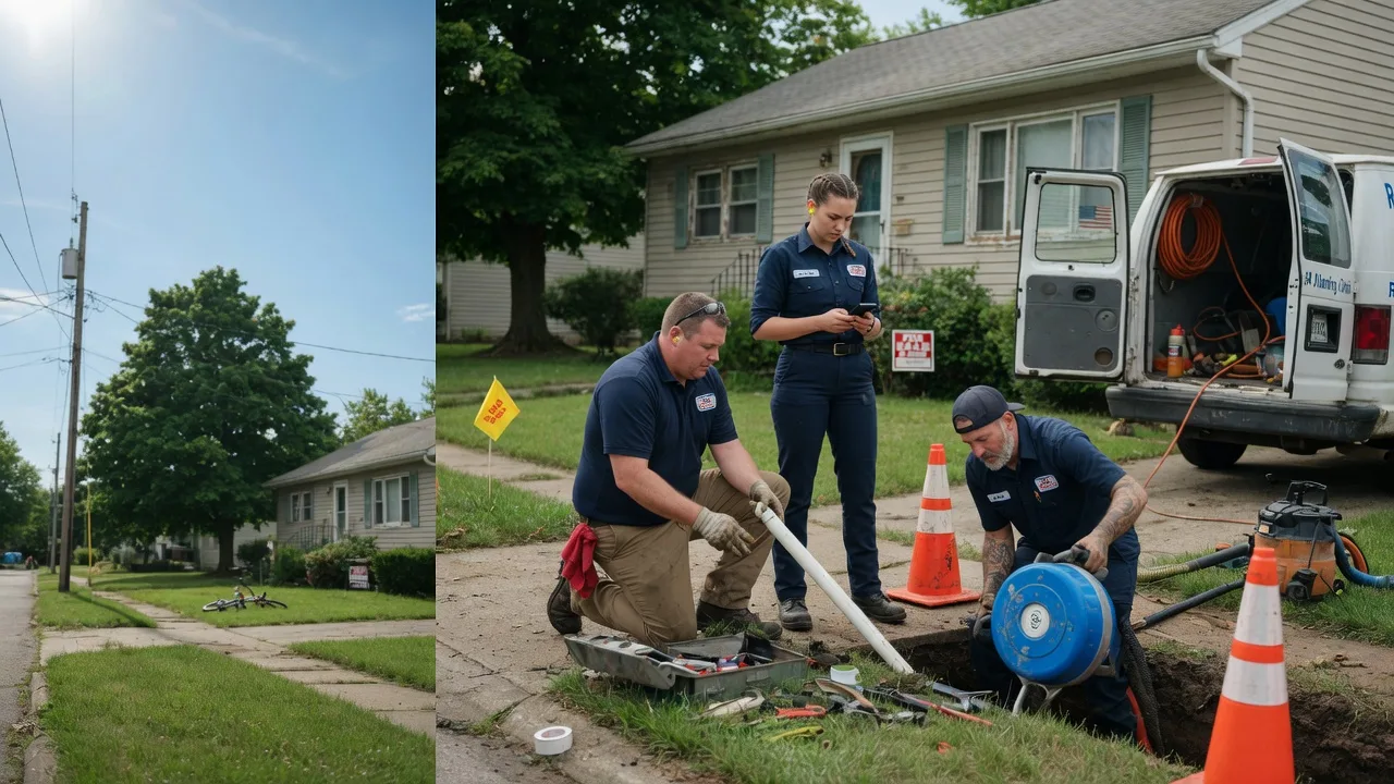 Sewer Line Repair in Wheeling, IL near me